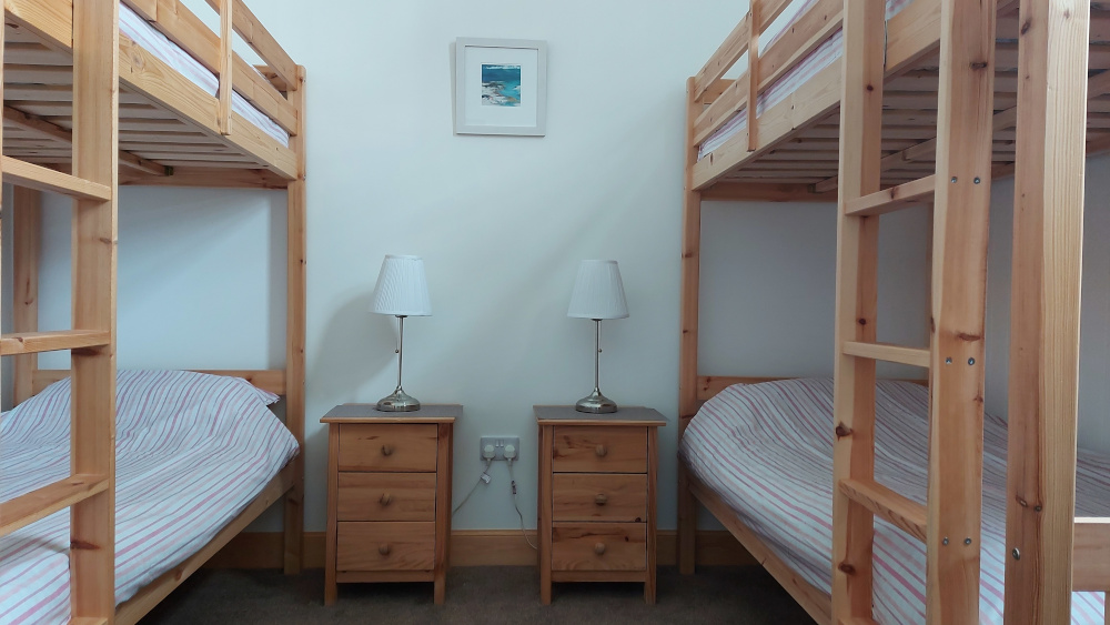 En-suite room sleeps up to four people - perfect for holidays within your household bubble
