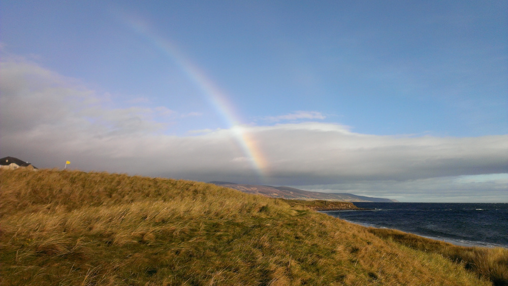 Rainbow - coastal view - Helmsdale - Scotland - Holiday Accommodation